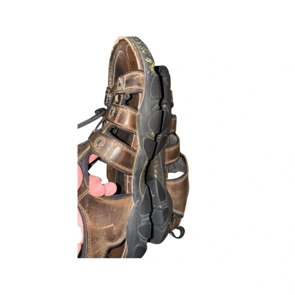 Keen Daytona Brown Leather Waterproof‎ Sport Sandals Shoes Men's Size: 12